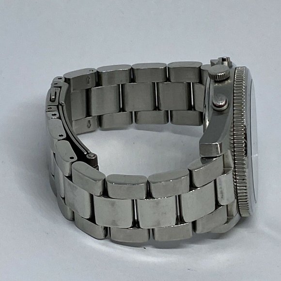 Fossil Perfect Boyfriend Mother of Pearl Blue Dial Silver  Fossil Perfect Boyfriend ES3880 Womens Stainless S